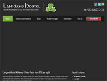 Tablet Screenshot of hostelkilkenny.ie